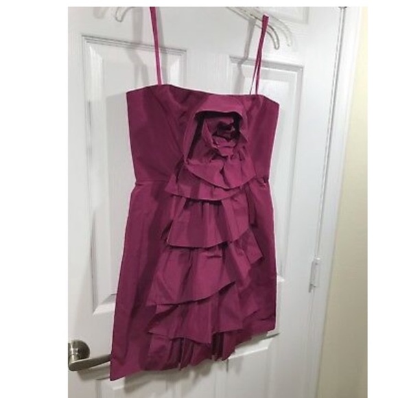 BCBGMAXAZRIA Structured begonia mini dress - Picture 2 of 5